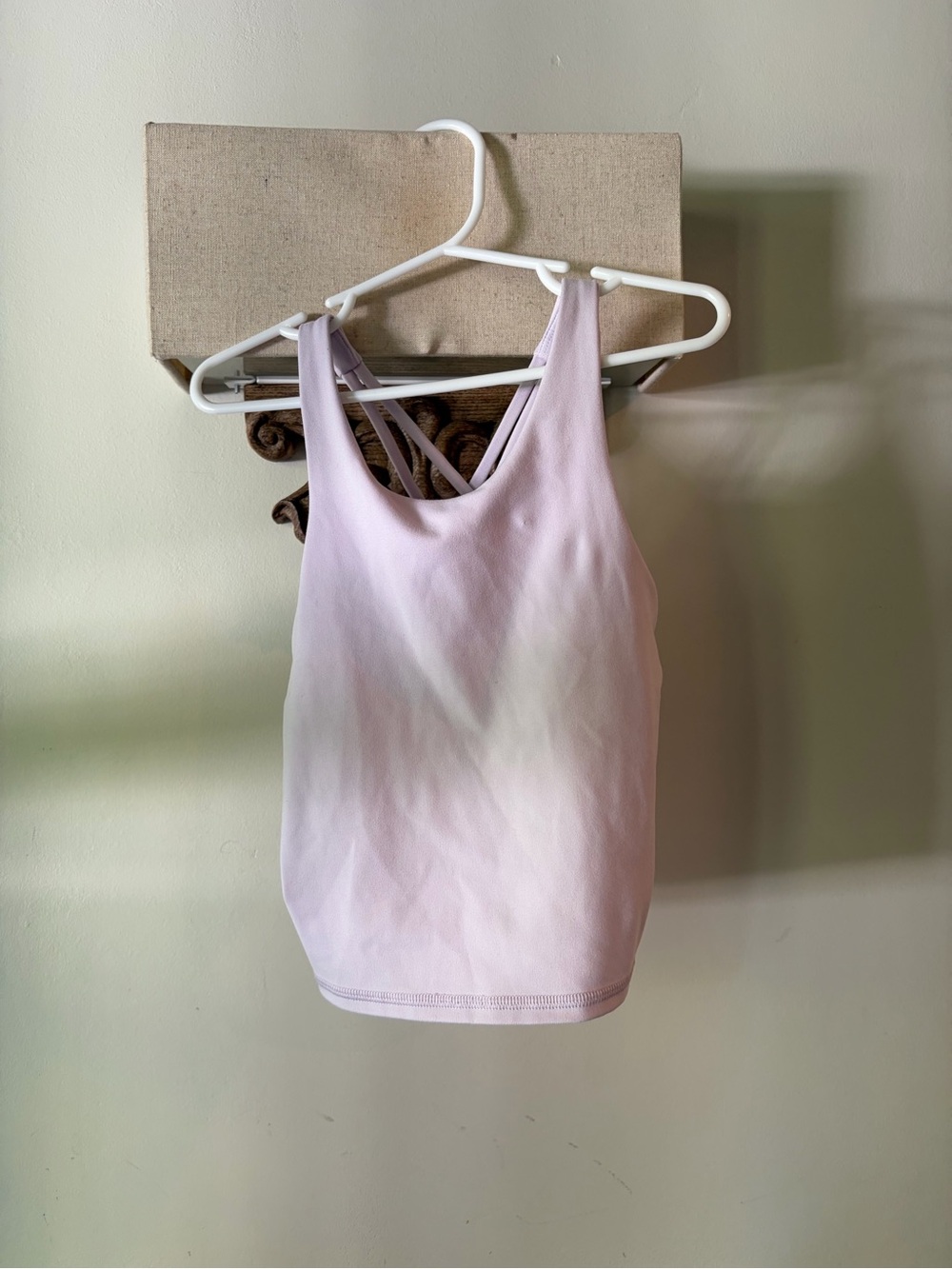 all in motion Light Pink Girls Tank Top with Strappy Back